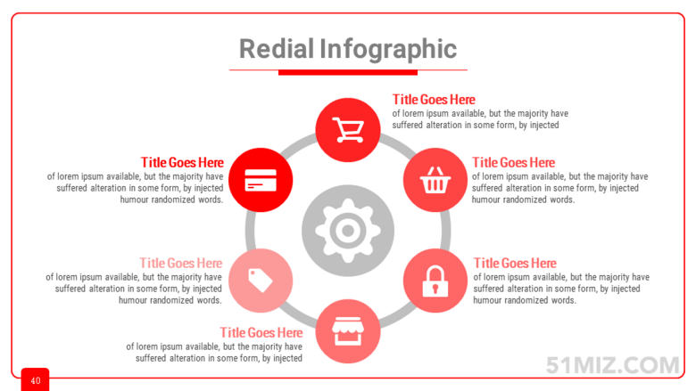 紅色16:9寬屏簡(jiǎn)潔設(shè)計(jì)多彩6項(xiàng)ppt雷達(dá)圖素材